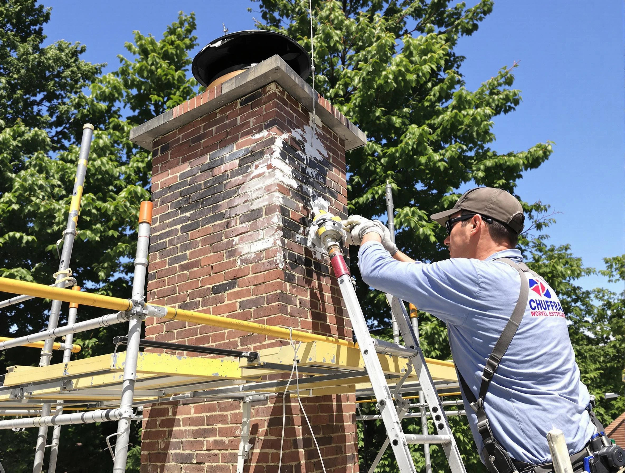 Structural chimney repair by Lexington Chimney Sweep in Lexington, MA